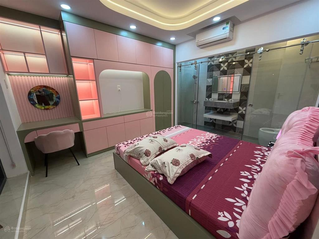 Mặt tiền nb đường kinh doanh buôn bán đường lê văn thọ p8 gò vấp  diện tích 9m x 5m, trệt 4 lầu