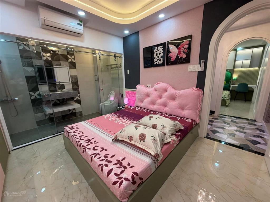 Mặt tiền nb đường kinh doanh buôn bán đường lê văn thọ p8 gò vấp  diện tích 9m x 5m, trệt 4 lầu