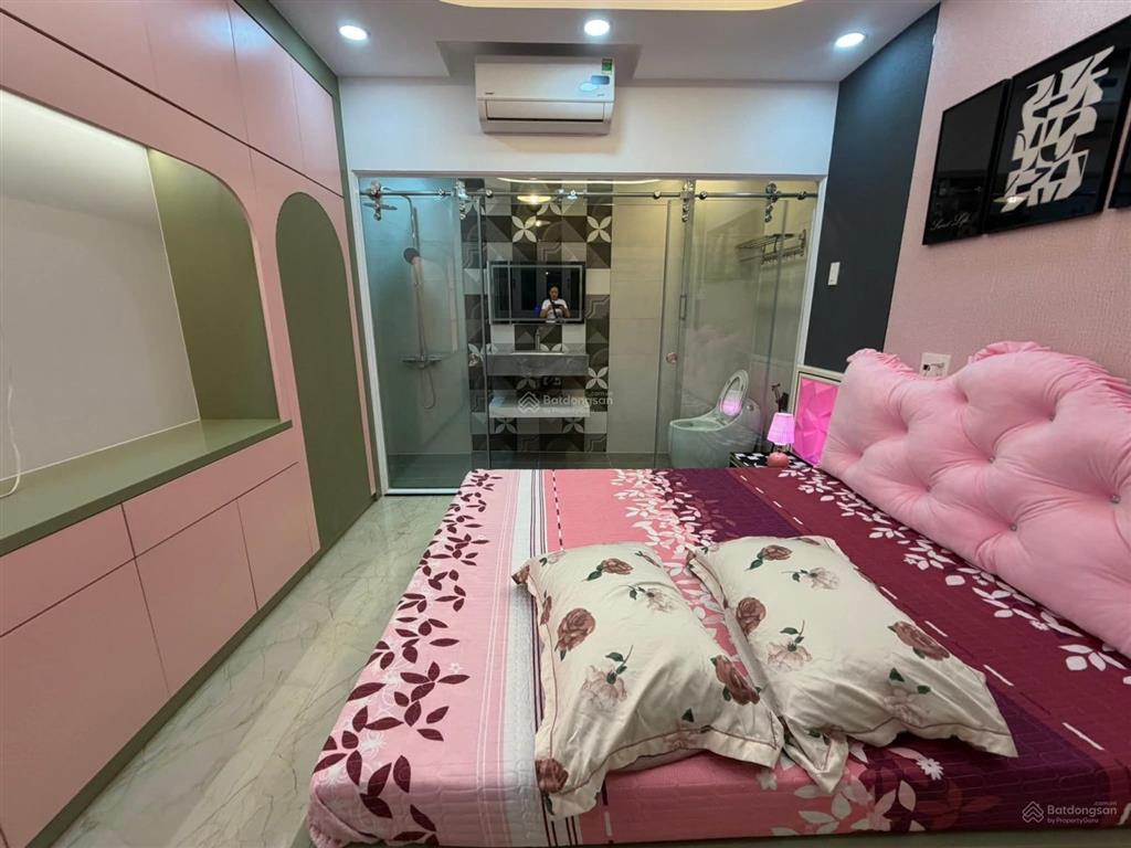 Mặt tiền nb đường kinh doanh buôn bán đường lê văn thọ p8 gò vấp  diện tích 9m x 5m, trệt 4 lầu