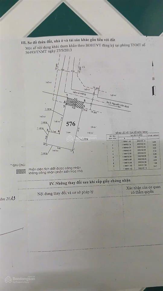 Nhà đường nguyễn văn quá q12 diện tích  4m nở hậu 6,7m x 12m nhà cũ giá bán 4ty