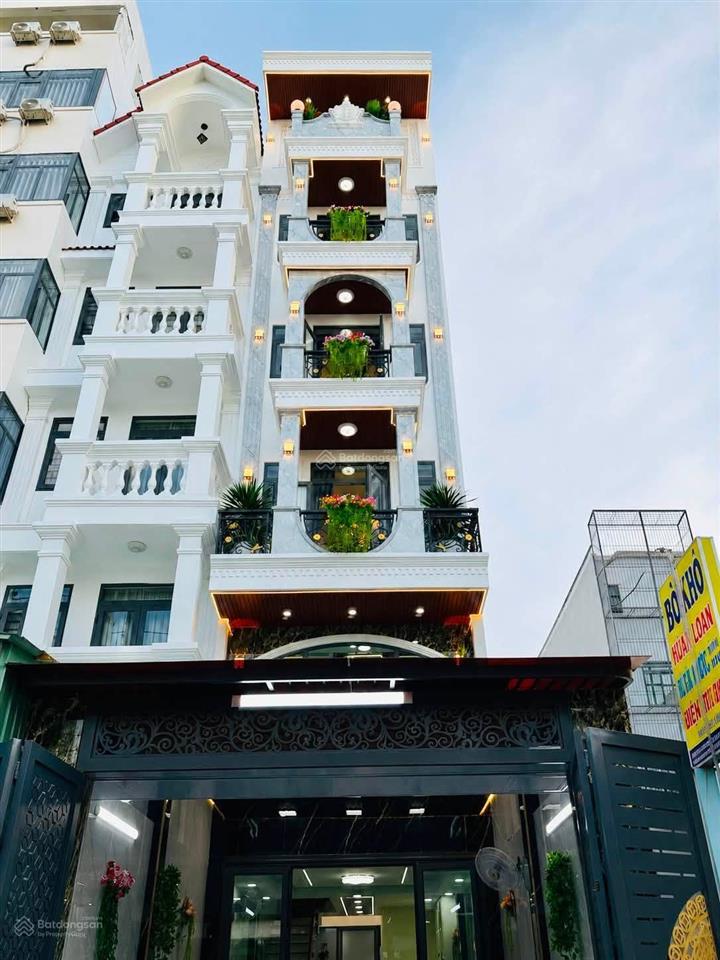 Vị trí siêu đẹp giá siêu rẻ cho chân dài thang máy một trục phan huy ích 4 x 20 trệt 5 lầu hẻm 10m