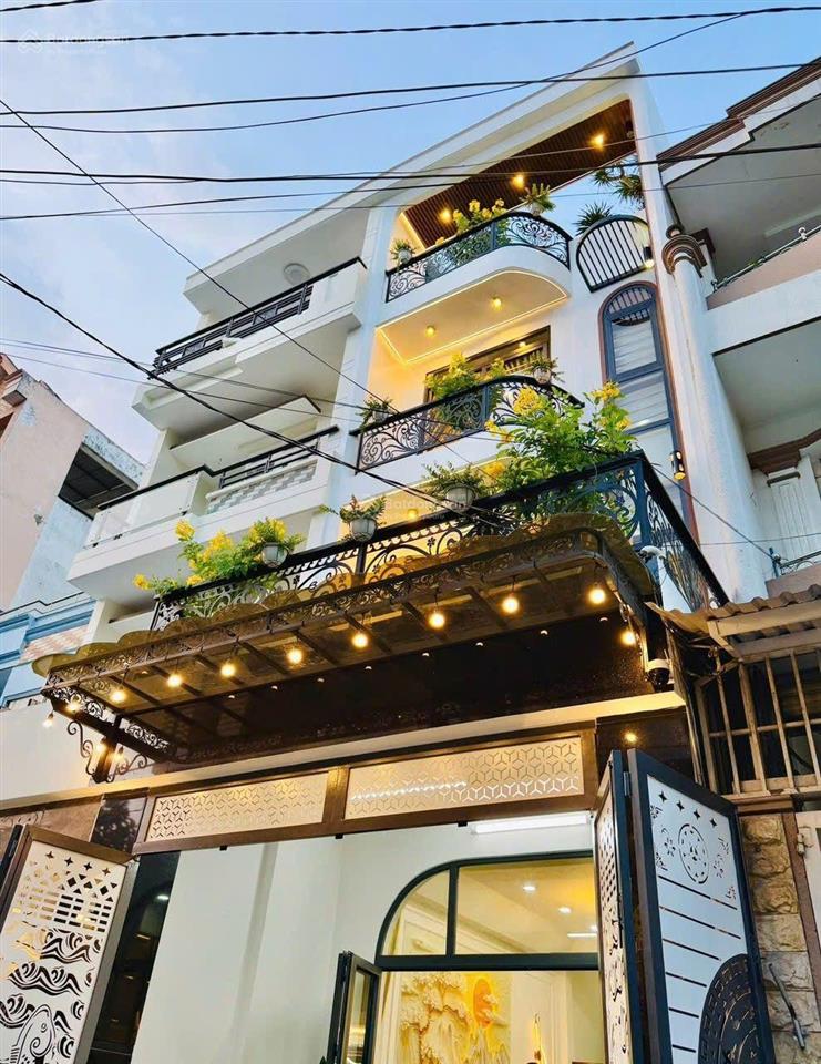 Giảm mạnh 1 tỷ nhà phố diện tích siêu khủng khu đồng bộ hẻm thông xe tải 4,5x17 trệt lửng 3 lầu