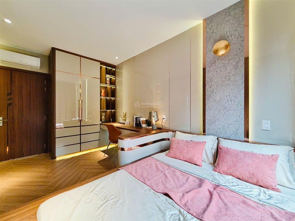 Luxury đẹp mê lòng người đường lê văn thọ, p.14 gò vấp  hẻm rộng 6m trệt lửng 4 lầu 4 x 18