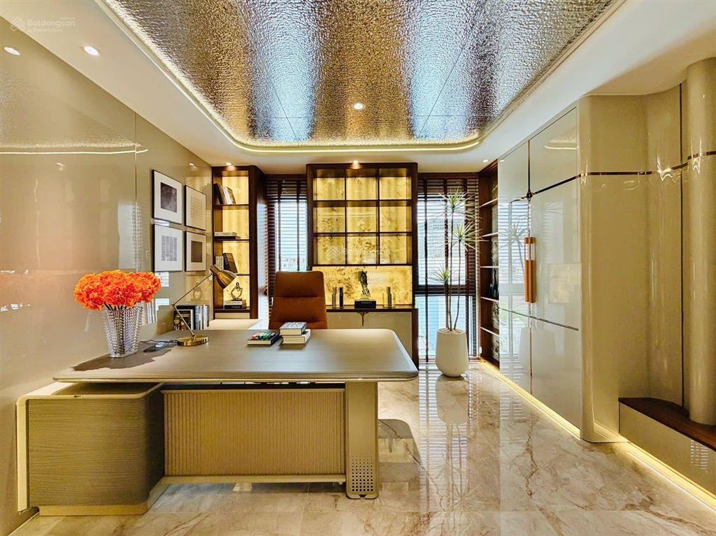 Luxury đẹp mê lòng người đường lê văn thọ, p.14 gò vấp  hẻm rộng 6m trệt lửng 4 lầu 4 x 18