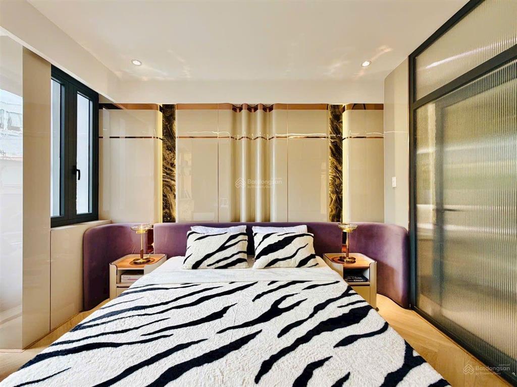 Luxury đẹp mê lòng người đường lê văn thọ, p.14 gò vấp  hẻm rộng 6m trệt lửng 4 lầu 4 x 18