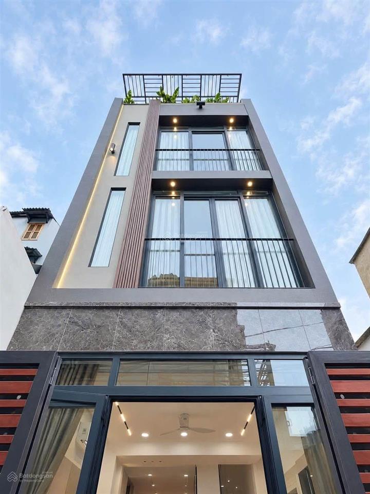 Nhà xây mới hẻm thông đường quang trung, gò vấp p. 8 gò vấp  dt 4,3 x 9m trệt 3 lầu