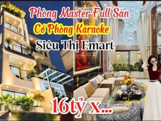 Nhà phố luxury  đối diện chung cư khang gia kế bên siêu thị emart 4 x 21 nhà 6 tầng hẻm thông 8m