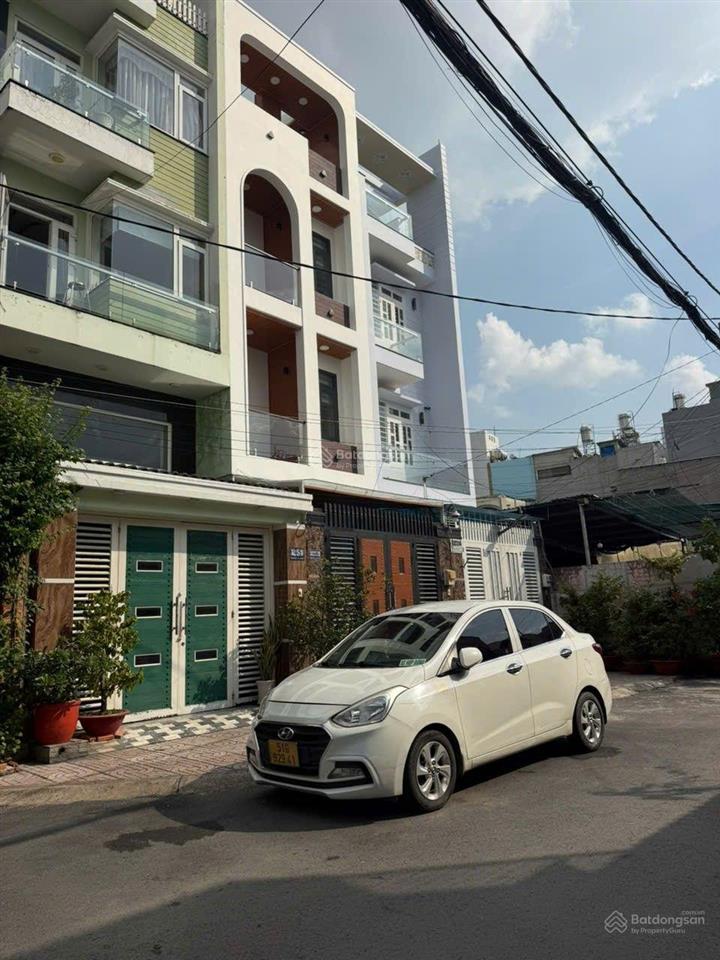 Cho thuê nhà nguyên căn đường phan huy ích p12 gò vấp 4.2 x 18 trệt 3 lầu hẻm 10m thông