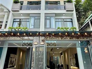 Nhà mới 2 lầu + sân thượng hẻm 6m sát chợ đường  hà huy giáp full nội thất cao cấp. dt. 4.2mx14m