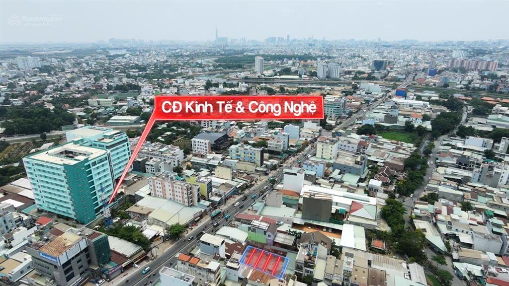 Đất đẹp hẻm 7m sát cầu an lộc1 trục hà huy giáp. dt 4.8m x 15m  xây cao tầng. sát gò vấp  giá ẻ