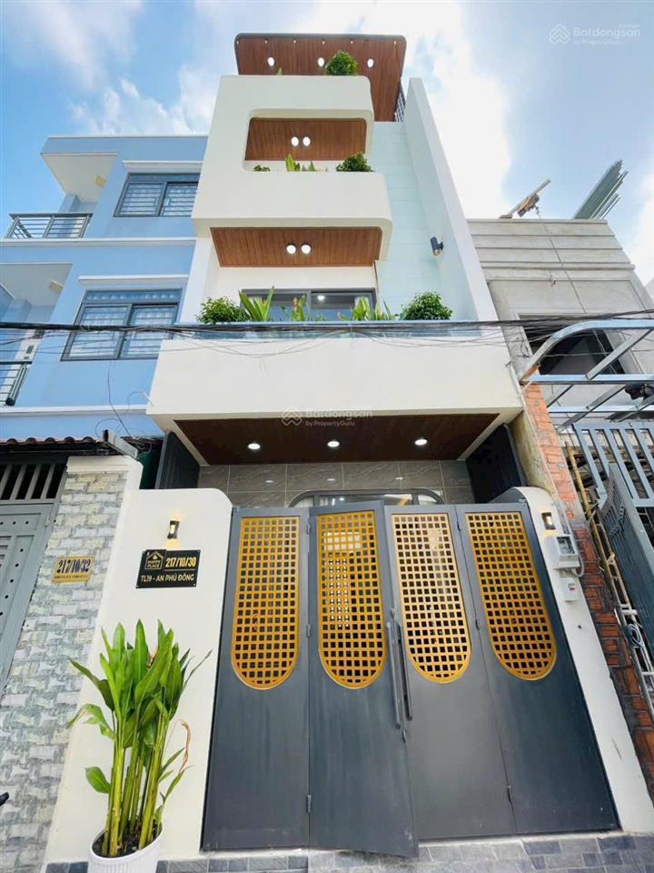 Nhà 3 lầu xây mới full nt cao cấp  tl19 gần nguyễn oanh gò vấp giá tốt thị trường hẻm 6m
