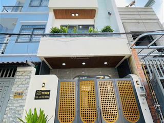 Nhà 3 lầu xây mới full nt cao cấp  tl19 gần nguyễn oanh gò vấp giá tốt nhất thị trường hẻm 6m.