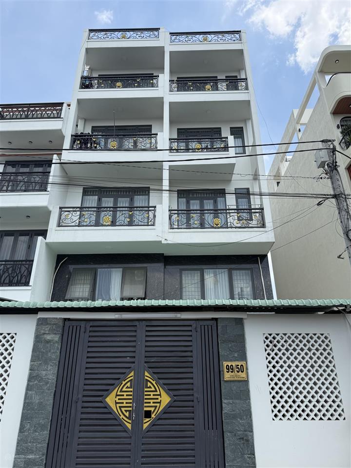 Chdv 1 lửng 4 lầu 20 phòng  cho thuê 110tr/ tháng. 8m x 21m. hẻm thông 8m gần cầu sắt an phú đông