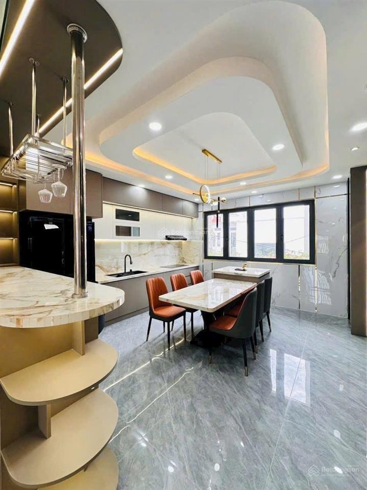 Nhà xây mới 1 lửng 3 lầu full nt cao cấp.hẻm 1 trục 8m sát ngã tư ga. 4.5m x 14m  giá tốt nhất kv