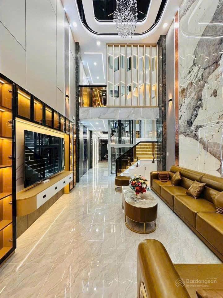 Giảm 600 triệu.nhà phố + thang máy cao cấp hẻm thông 8m hà huy giáp  ngã tư ga.dt.4m x 20m .vip