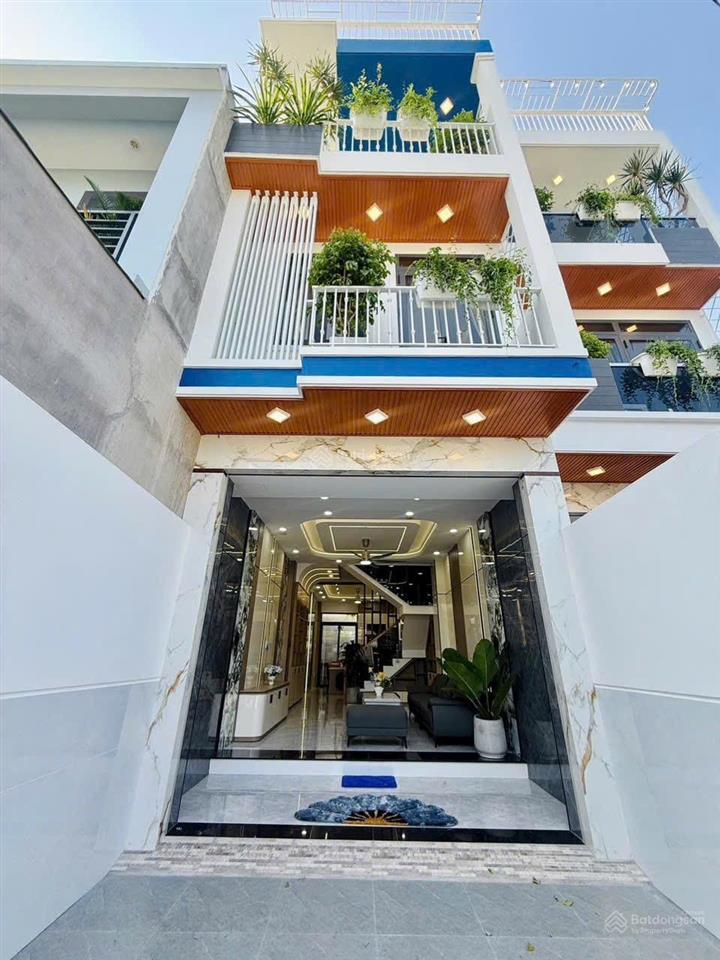 Nhà 2 lầu xây mới hẻm 6m. 4m x 19m  gần hà huy giáp  ngã tư ga  gần chợ đường. giá tốt khu