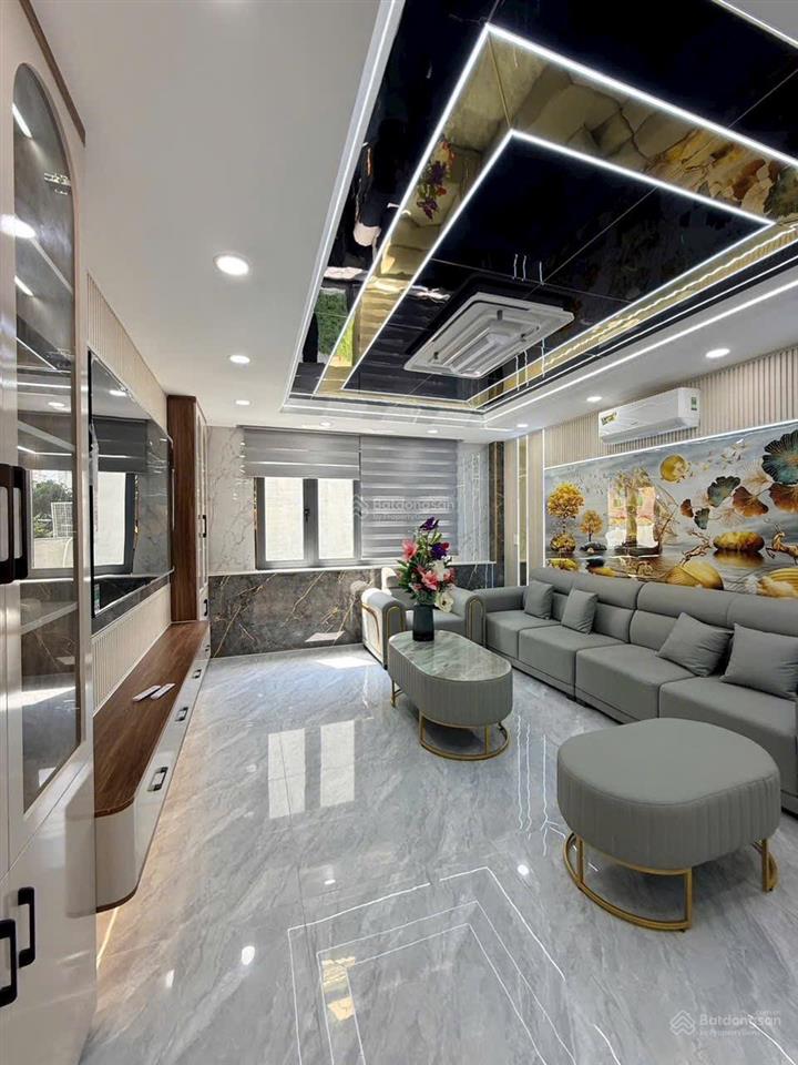 Giá cực tốt. nhà 1 lửng 3 lầu hẻm 10m gần hà huy giáp  ngã tư ga. dt. 4m x 16m  nội thất cao cấp