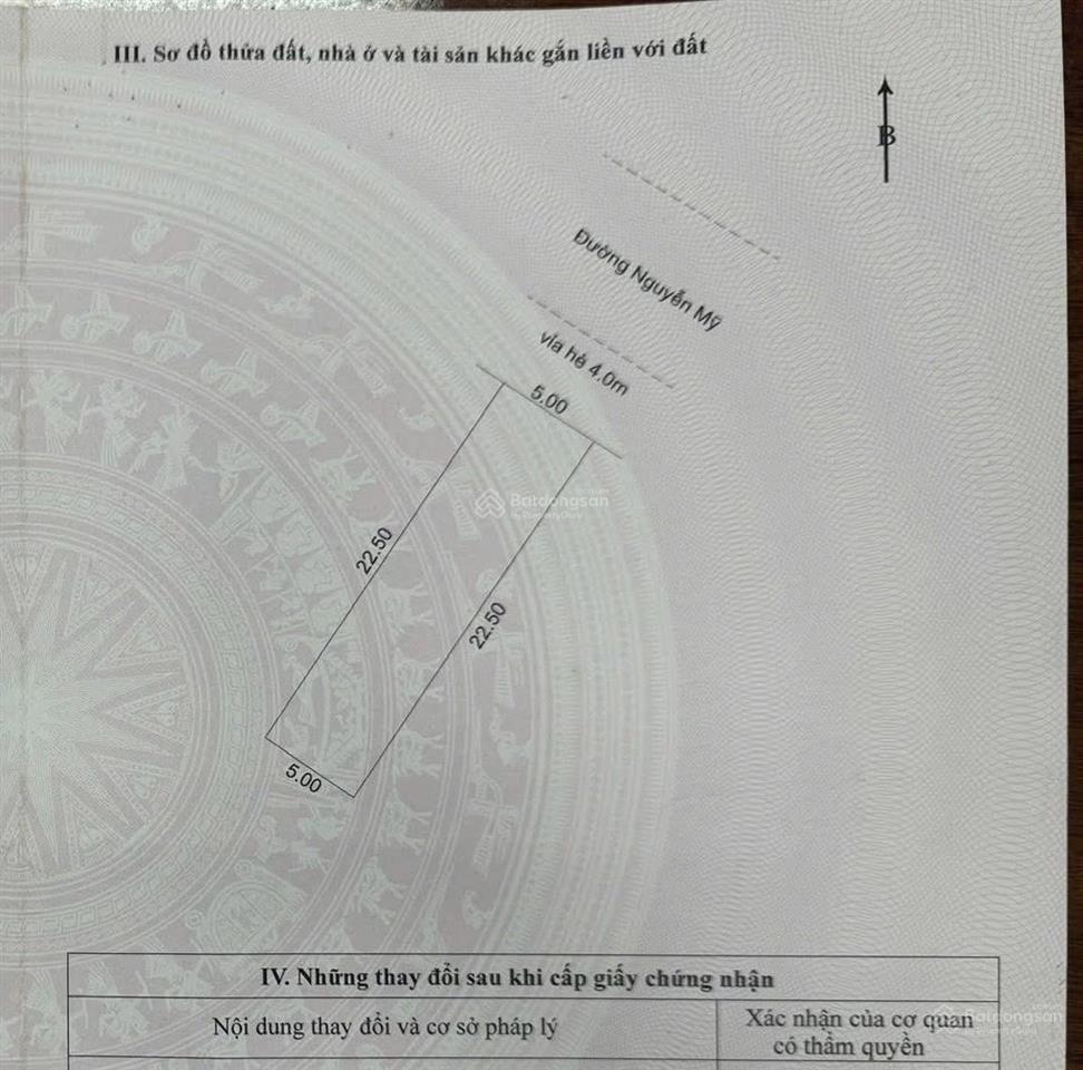 Bán cặp đất đường nguyễn mỹ đường 7,5m, vỉa hè 4m phường hoà xuân (đảo vip hoà xuân  tp đà nẵng