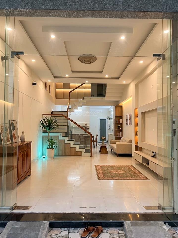 Bán nhà đẹp nguyễn huy tự đất 4,5x17 76,5 xây 1,5 tầng 2 phòng ngủ giá 6,55 tỷ sạch đẹp