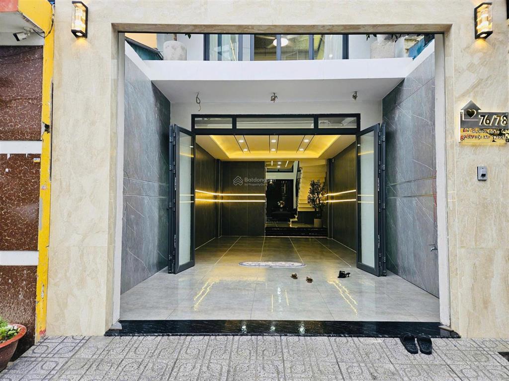 Bán nhà 4 phòng ngủ thiết kế hiện đại vip khu gò vấp, diện tích 76m2 giá chào 16,8 tỷ