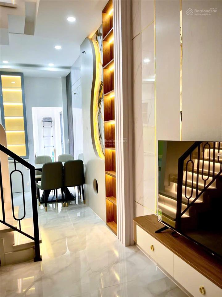 Hiếm. siêu phẩm nhà 3 mặt tiền, 2pn giá 4,899 tỷ p. an hội tây, gò vấp
