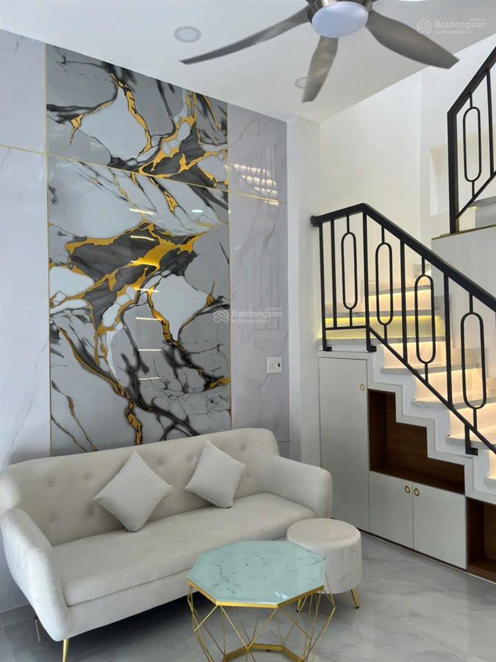 Hiếm. siêu phẩm nhà 3 mặt tiền, 2pn giá 4,899 tỷ p. an hội tây, gò vấp