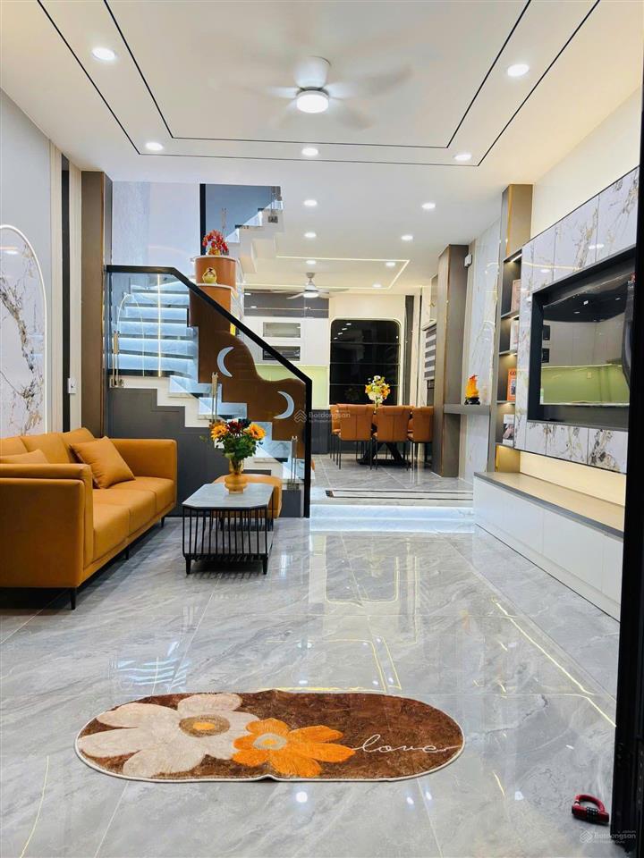 Siêu phẩm mới toanh  nhà đẹp 4x10m, full nội thất cao cấp gò vấp