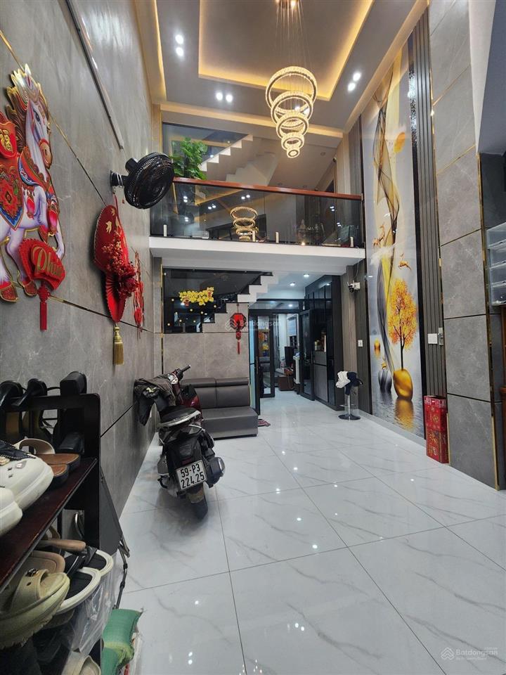 Bán gấp nhà mới 2 mặt tiền hẻm xe hơi tân quý trệt lửng 3 lầu giá chỉ 8.8 tỷ  0938 507 ***