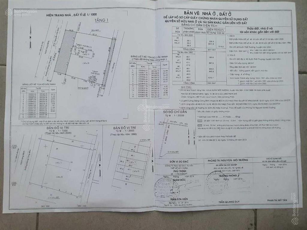 Cần bán đất có nhà xưởng mặt tiền đường đặng công bỉnh, xã xuân thới thượng, hóc môn, tphcm