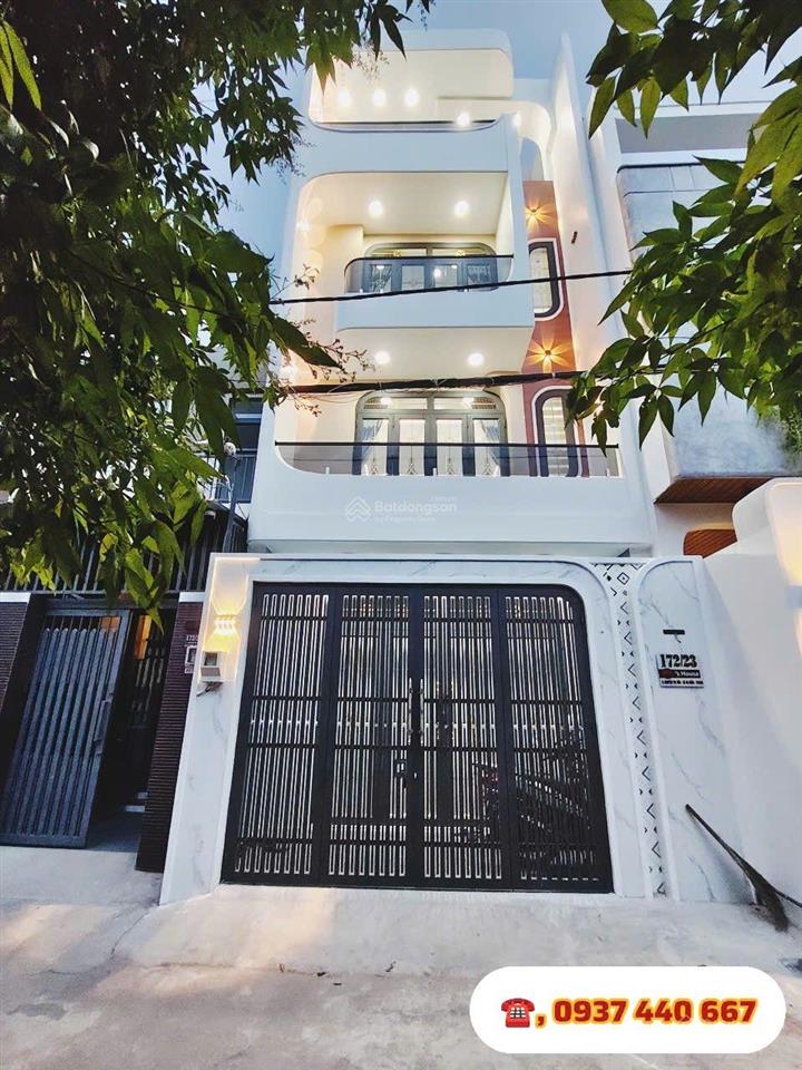 Bán nhà cao cấp đúc 4 tấm tại xã bà điểm 5m x 21m