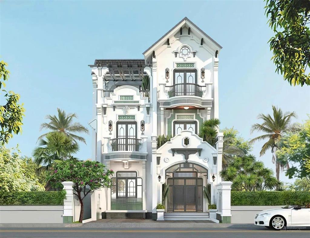 Bán biệt thự vườn ngang 14,5m x 20m, tổng diện tích đất 292m², đúc 2 lầu mái ngói