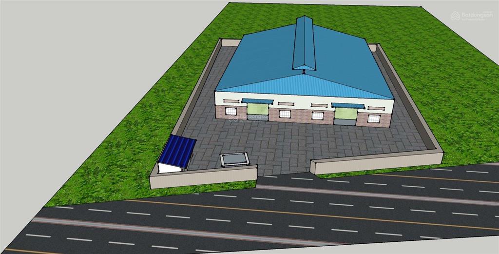 Bán nhà xưởng đường hồ văn tắng, tân phú trung, củ chi, giá rẻ tdt 4606m2, dtx 2400m2, giá 29 tỷ