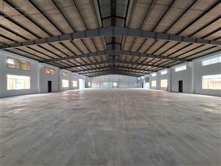 Cho thuê nhà xưởng củ chi giá rẻ. tdt 5500m2. xd 4000m2 pccc thẩm duyệt