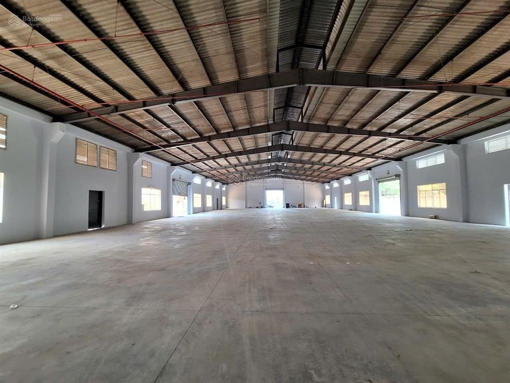 Cho thuê nhà xưởng củ chi giá rẻ. tdt 5500m2. xd 4000m2 pccc thẩm duyệt
