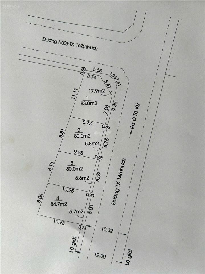 Đất 8.1m x12m, thổ cư, mặt tiền tân xuân, khu quang hùng, sau lưng quán cô chủ nhỏ, giá 5.25 tỷ tl