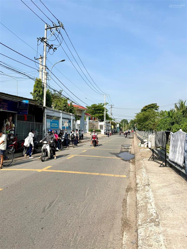 Đất thổ cư mặt tiền đường thcs tô ký, shr