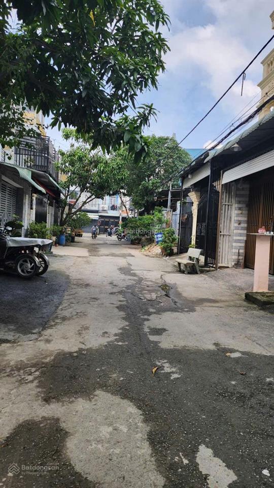 Bán lô đất thổ cư 80m2 đường nhựa 7m một sẹc đường nguyễn thị thử hóc môn diện tích 5 x 16 = 80m