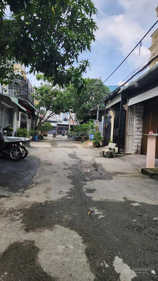 Bán lô đất thổ cư 80m2 đường nhựa 7m một sẹc đường nguyễn thị thử hóc môn diện tích 5 x 16 = 80m