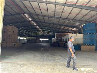 Cho thuê kho xưởng 1.200m2 mặt tiền đường hà duy phiên củ chi
