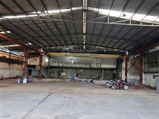 Cho thuê kho xưởng 1.200m2 đường lê thị kim hóc môn