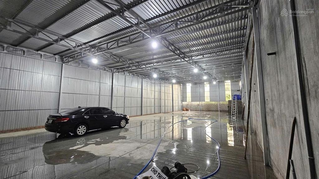 Cho thuê kho xưởng 500m2 mặt tiền đường tỉnh lộ 2 củ chi