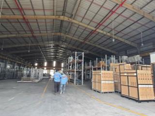 Cho thuê kho xưởng 1.200m2 mặt tiền đường đặng thúc vịnh, hóc môn