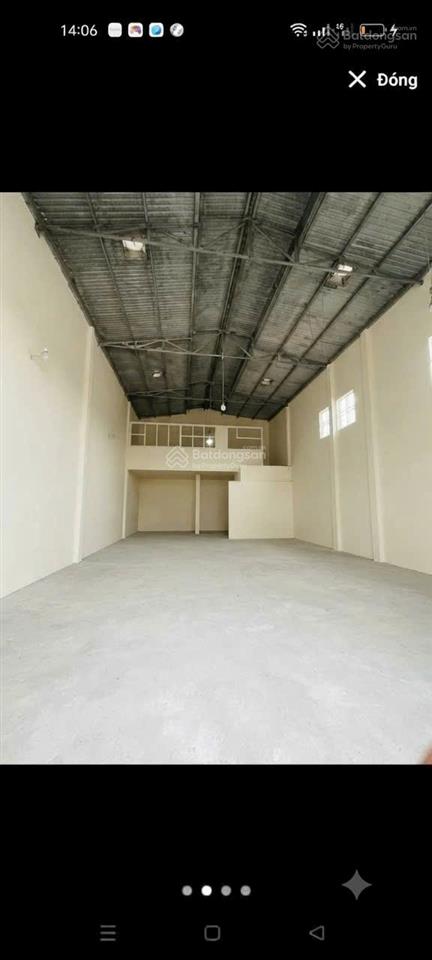 Cho thuê kho xưởng 300m2 mặt tiền đường dương công khi hóc môn