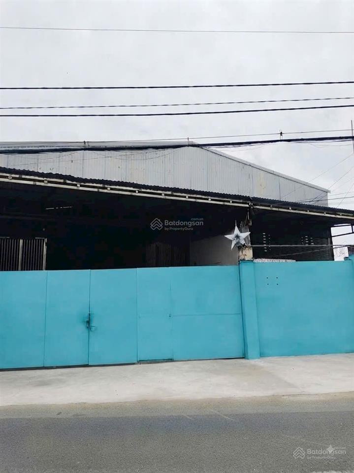 Cho thuê kho xưởng 1.600m2 đường số 9 tân thông hội củ chi