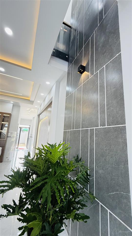 Chị 9 kẹt tiền bán nhà phố 5x40m mới xây dựng đẹp, có sân trước sân sau trồng rau xanh mát