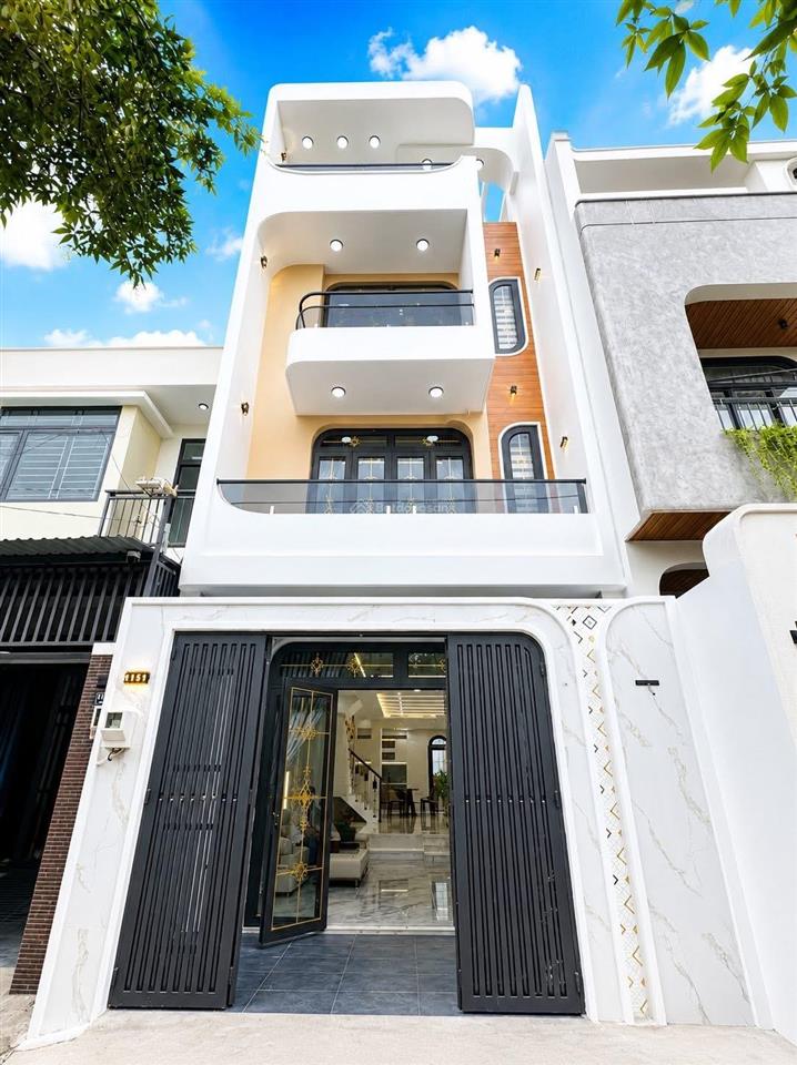 Siêu phẩm mới xây 5x19m gần chợ đầu mối hóc môn