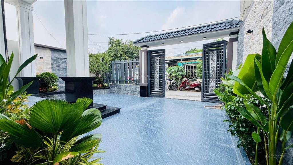 Biệt thự mini 1 lầu mái ngói nhật hiện đại, 8 x 19m full nội thất, sân vườn chill