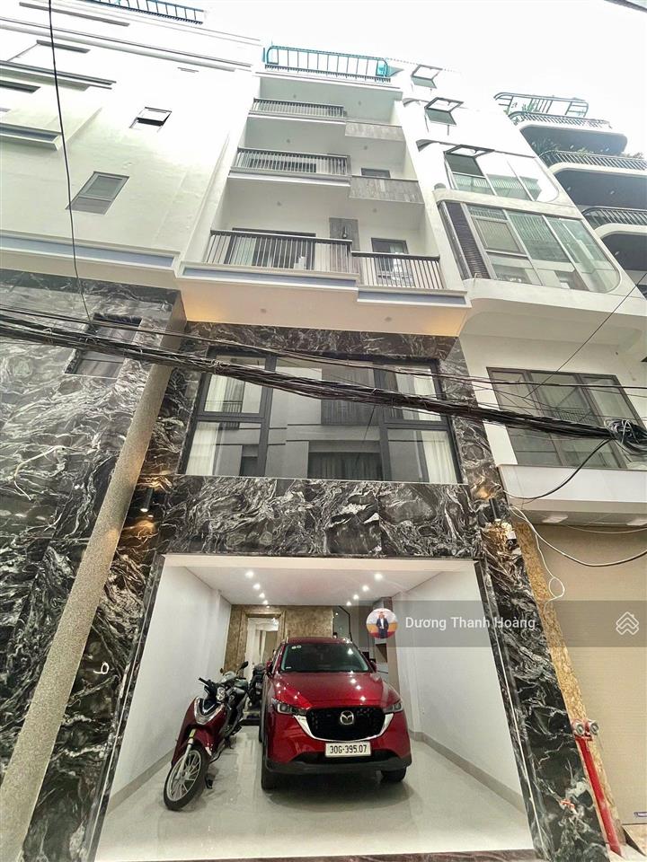 Nhà ngọc thụy xây mới 7 tầng thang máy. full nội thất. đường 2 ô tô tránh, ngay trường việt  pháp