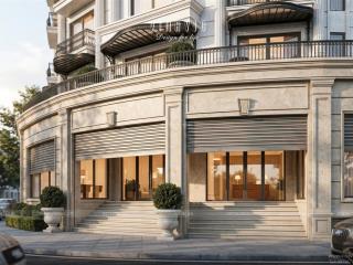 Cho thuê 340m2x7t khu đô thị văn phú. đối diện tháp đồng hồ văn phú