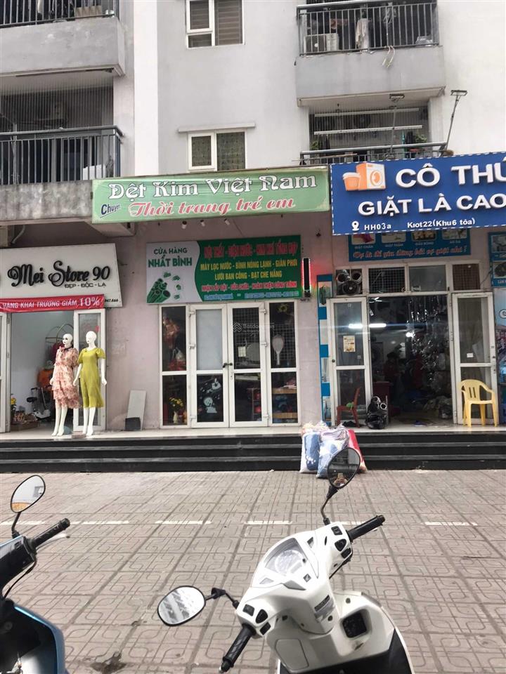 Chính chủ cần cho thuê kiot tại khu đô thị thanh hà cienco 5
